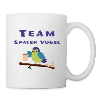 Late Bird Morning Grouch Sleep Shirt - Mug - white - Right
