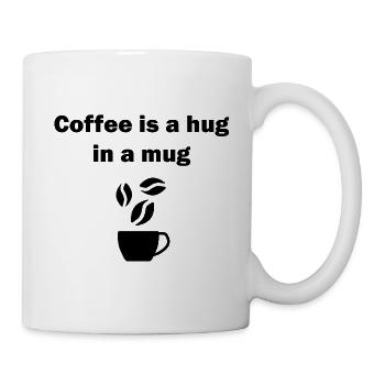 coffee is my love language - Tasse - Weiß - Rechts
