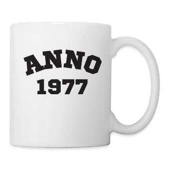 Anno 1977 Birthday Year of birth - Mug - white - Right