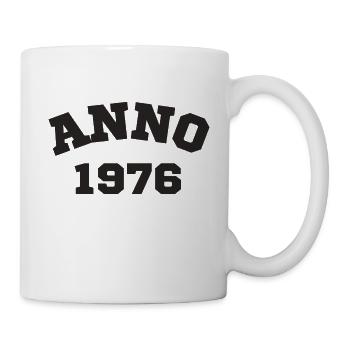 Anno 1976 Birthday Year of birth - Mug - white - Right