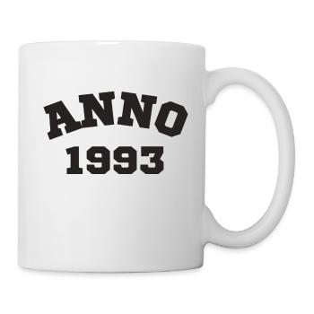 Anno 1993 Birthday Year of birth - Mug - white - Right