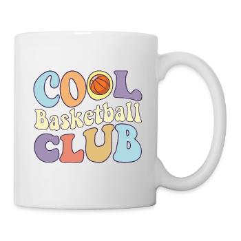 Cool Basketball Club Basketballer Crew Coach - Tasse - Weiß - Rechts