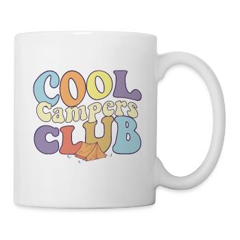 Cool Campers Club Camping Crew Hiking Lover Camp - Mug - white - Right