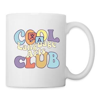 Cool Language Arts Club BA Language Arts Student - Tasse - Weiß - Rechts
