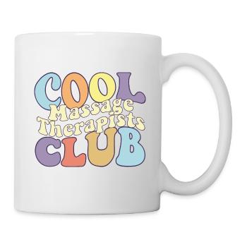 Cool Massage Therapists Club Reflexologist Muscle - Mug - white - Right