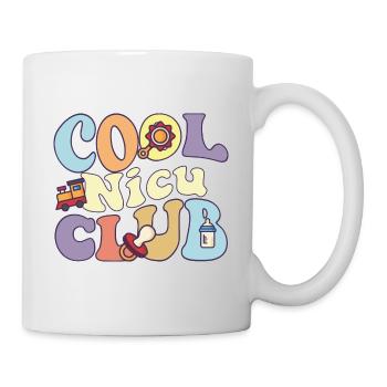 Infirmière de l’unité de soins intensifs néonatals Cool Nicu Club - Mug blanc - blanc - Droite