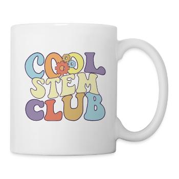 Cool STEM Club I Love Math Proud Stem Teacher - Mug - white - Right