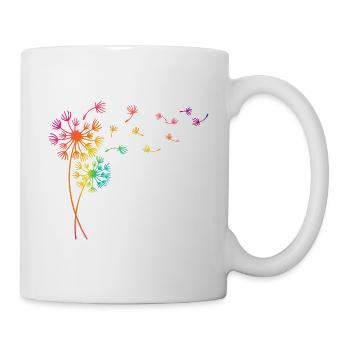 Löwenzahn - Tasse - Weiß - Rechts