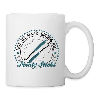 Not all magic wands are pointy sticks - Tasse - Weiß - Rechts