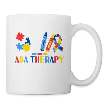 ABA Therapy Crew Applied Behavior Analysis Therapy - Mug - white - Right
