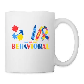 Technicien Comportemental ABA Thérapeute Comportement - Mug blanc - blanc - Droite
