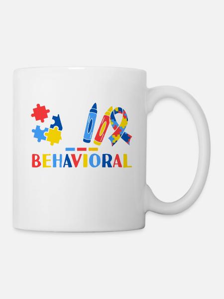 Technicien Comportemental ABA Thérapeute Comportement - Mug blanc - blanc