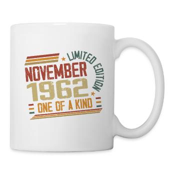 Awesome Since November 1962 Birthday Gift - Mug - white - Right