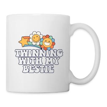 Jumelage avec mon meilleur ami Squad Twin - Mug blanc - blanc - Droite