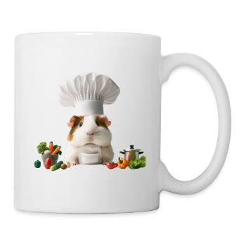 Chef Guinea Pig’s Gourmet Kitchen - Tasse - Weiß - Rechts