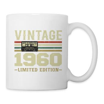 Vintage, 1960er Jahre, Retro, 1960er Jahre, Geburtstagsgeschenk - Tasse - Weiß - Rechts