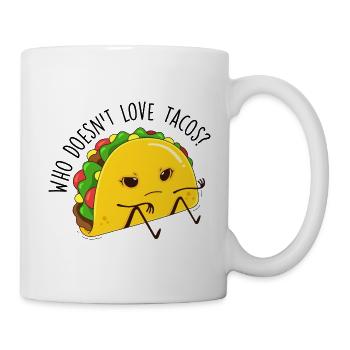 Tacos and Humor - Mug - white - Right