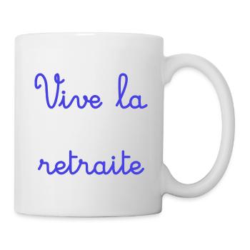 RETIREMENT. HAPPY RETIREMENT. HAPPY RETIREMENT - Mug - white - Right