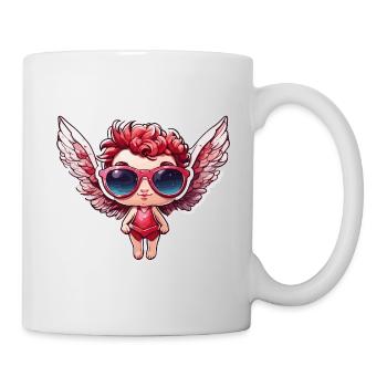 Cupid / Love / Arrow / Heart / Valentine's Day - Mug - white - Right