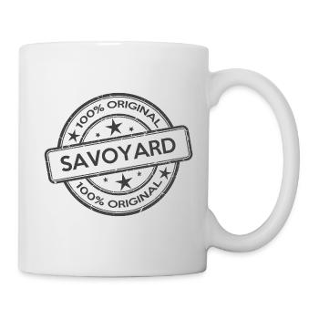 100% savoyard - Mug blanc - blanc - Droite