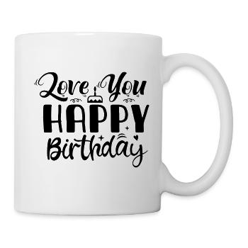 Birthday Queen 10 Happy Birthday - Mug - white - Right