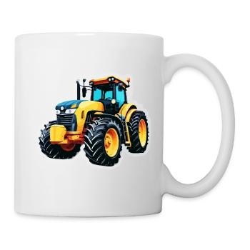 Tractor / Agriculture / Farmer / Field Work - Mug - white - Right