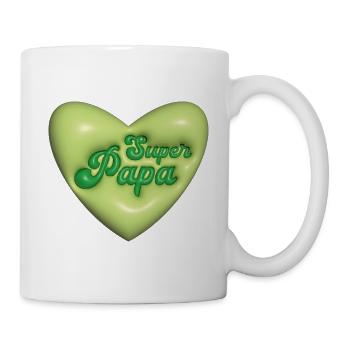 Super Papa - Mug blanc - blanc - Droite