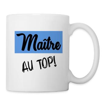 MEISTER. VIELEN DANK. - Tasse - Weiß - Rechts
