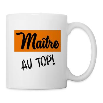 MASTER. MISTRESS. THANK YOU. - Mug - white - Right