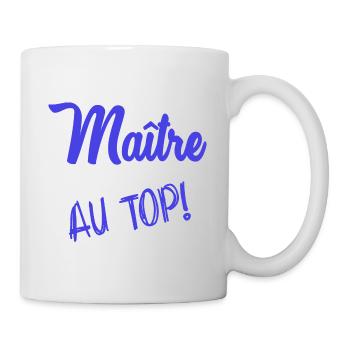 MEISTER. MEISTER. HUMOR - Tasse - Weiß - Rechts