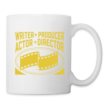 Film Maker Movie Crew Writer Producer Actor - Mug - white - Right