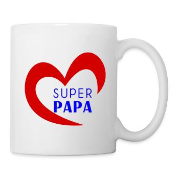 HAPPY FATHER'S DAY. DAD. FATHER'S DAY. FATHER - Mug - white - Right