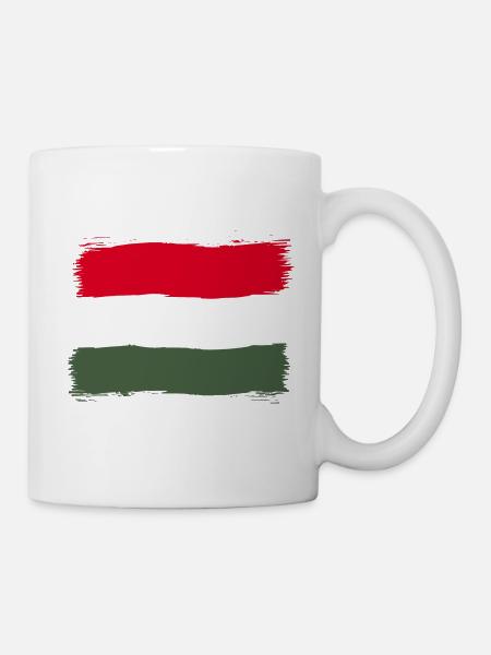 Ungarn - Tasse - Weiß