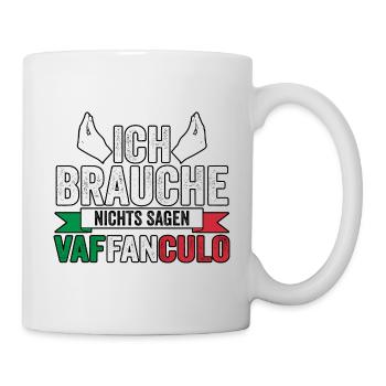 Italy Italian Vaffanculo - Mug - white - Right