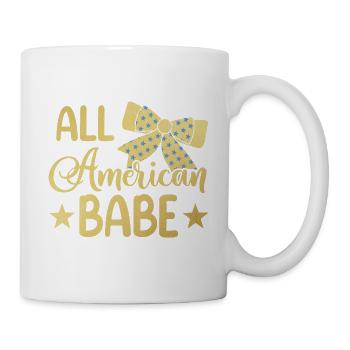 All American Baby 4th of July - Mug - white - Right