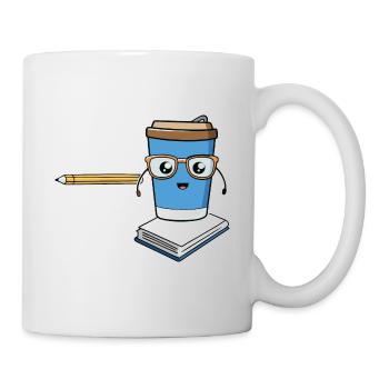 Half principal half coffee - Tasse - Weiß - Rechts