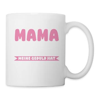 Mama Von 3 Kindern - Tasse - Weiß - Rechts