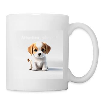 Cute dog memes for animal lovers! - Mug - white - Right