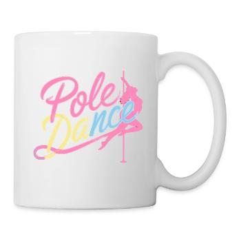 Pole Dance Pole Tänzerin Stangentanz - Tasse - Weiß - Rechts