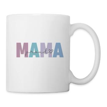 Maman fière - Mug blanc - blanc - Droite