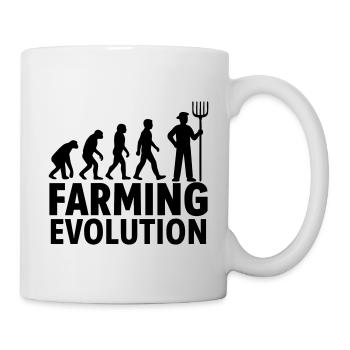 Farming Evolution Agriculture - Mug - white - Right