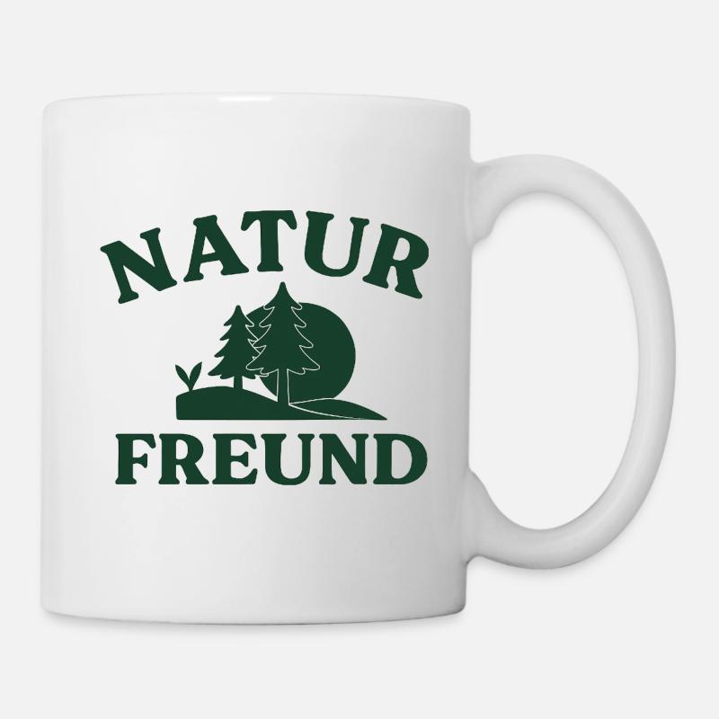 Amoureux de la nature - Mug blanc - blanc