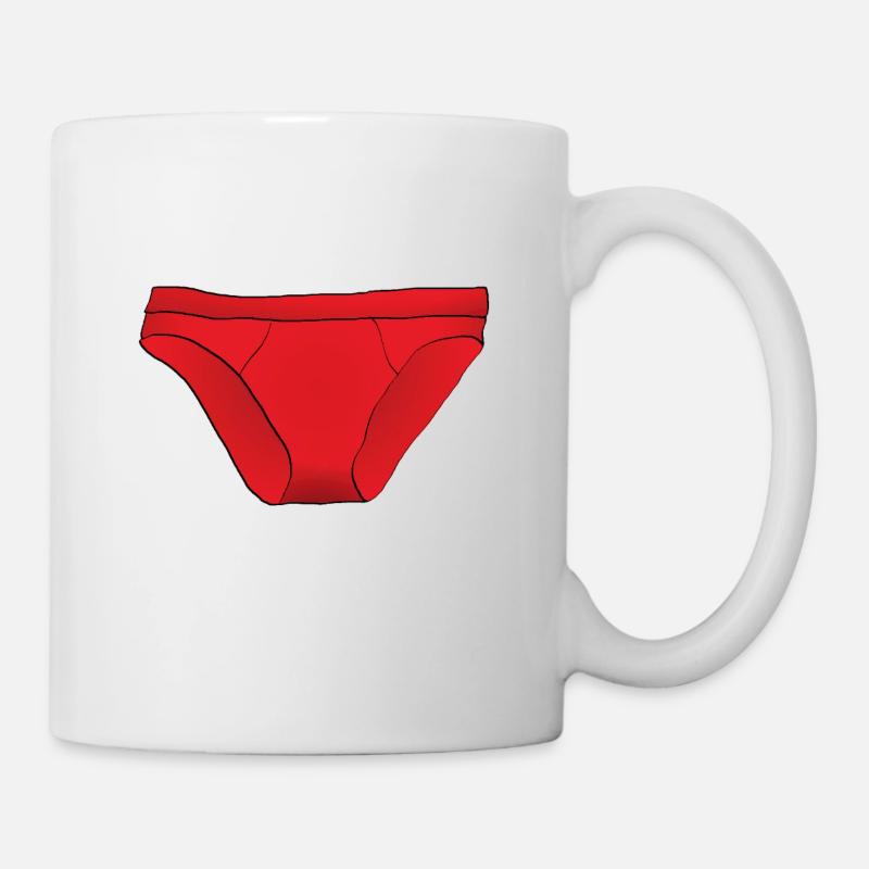 slip - Mug blanc - blanc