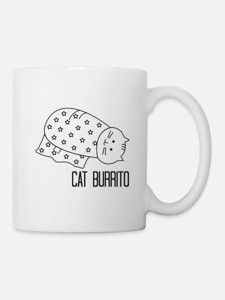 Idealer Linie Cat 1 - Tasse - Weiß