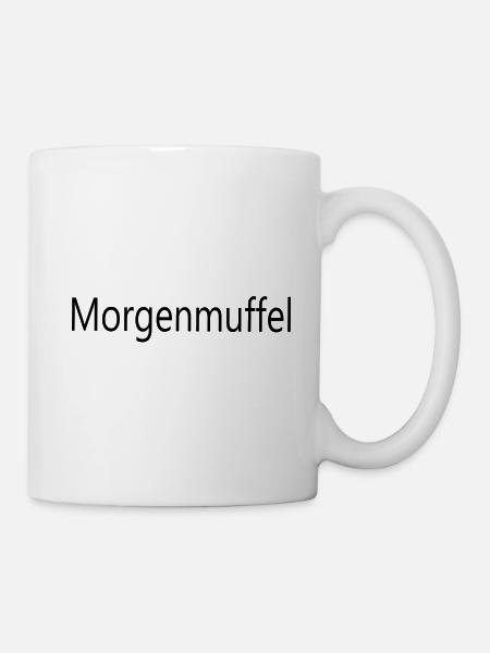 Morgenmuffel - Tasse - Weiß