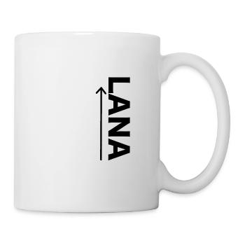 Lana Anal Sexe belle chemise - Mug blanc - blanc - Droite