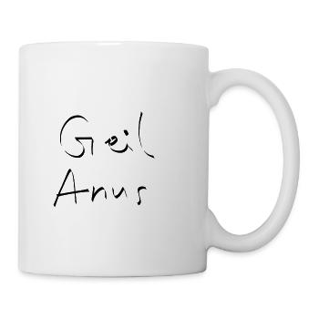 geil Anus Anal Arschfick - Tasse - Weiß - Rechts