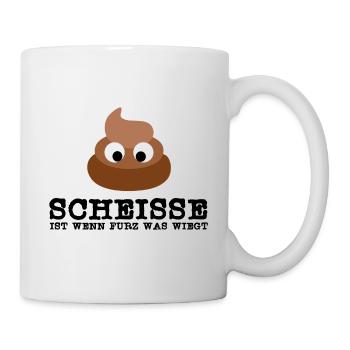 Shit shit heap pile shit gift - Mug - white - Right