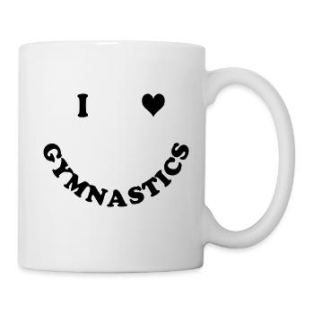 Gymnastik - Tasse - Weiß - Rechts