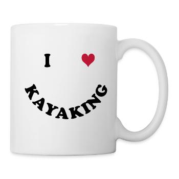 Kajak - Mug blanc - blanc - Droite
